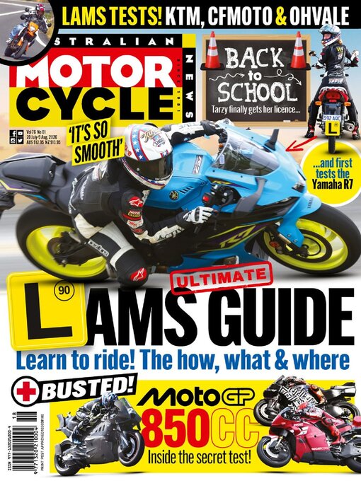 Cover image for Australian Motorcycle News